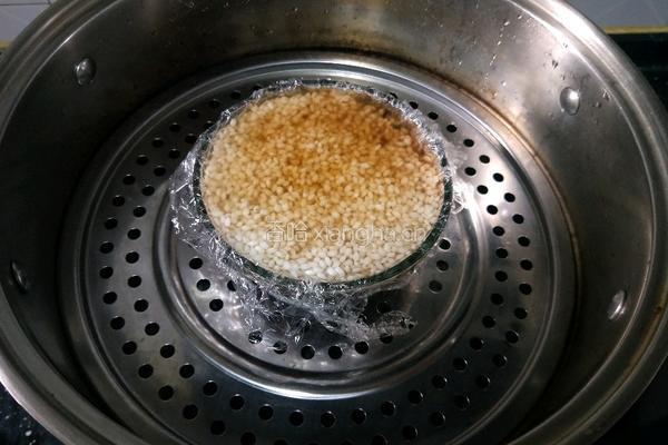红糖紫米甜饭的做法图解13