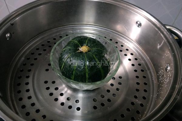 紫米南瓜盅的做法图解9