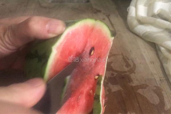 西瓜冰棒的做法图解3