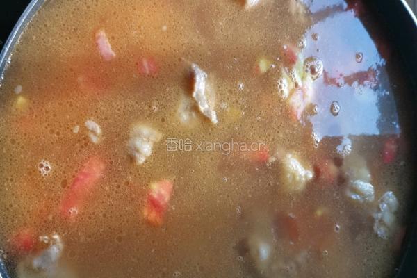 番茄牛腩汤的做法图解5