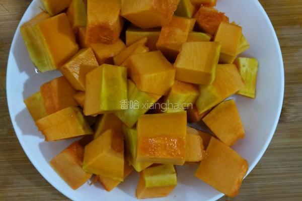南瓜小米粥的做法图解3