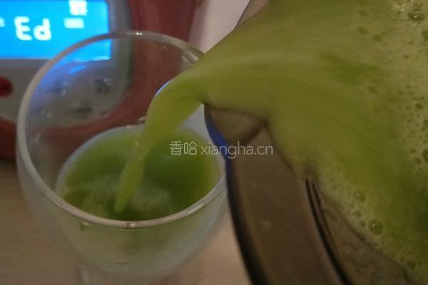 黄瓜香蕉润肠果汁的做法图解12