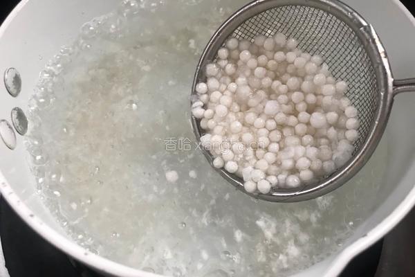 番茄西米露的做法图解4