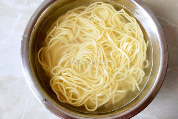凉拌面的做法图解4