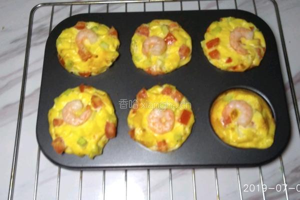 营养蔬菜鸡蛋杯的做法图解7