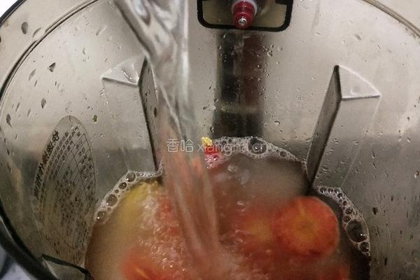 红萝卜小米糊的做法图解7