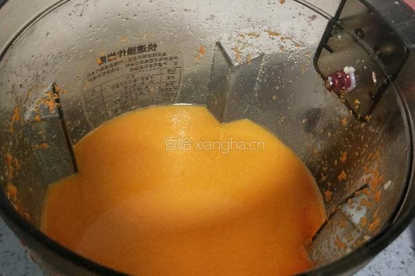 红萝卜小米糊的做法图解9