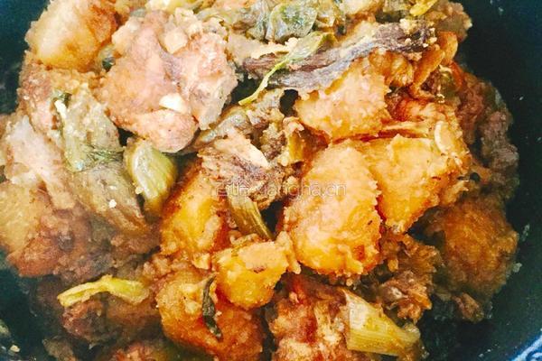 酸菜土豆排骨的做法图解14