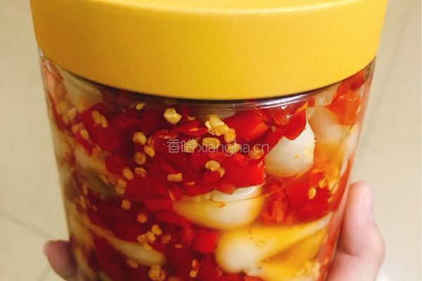 剁椒腌茭头的做法图解5