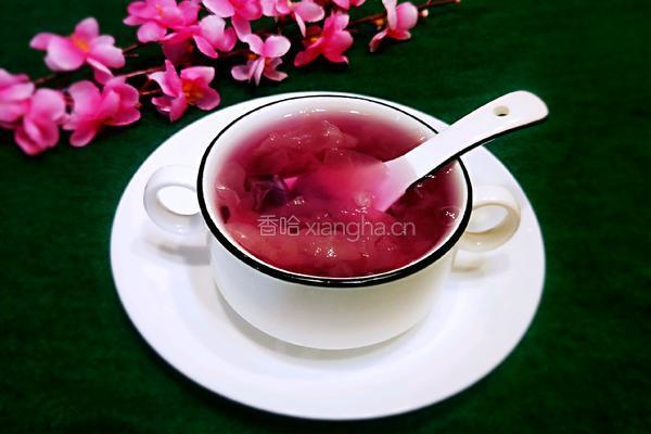 紫薯银耳汤