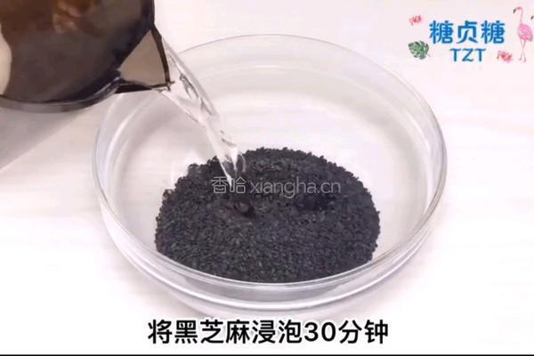 宝宝辅食系列～黑芝麻核桃酱的做法图解1