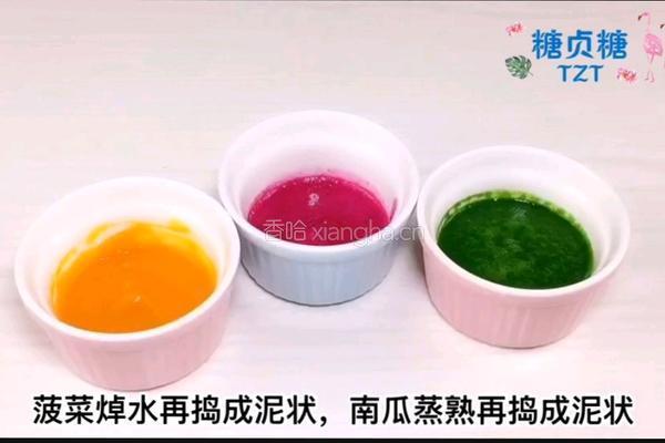 宝宝零食系列~果蔬三文鱼条的做法图解3