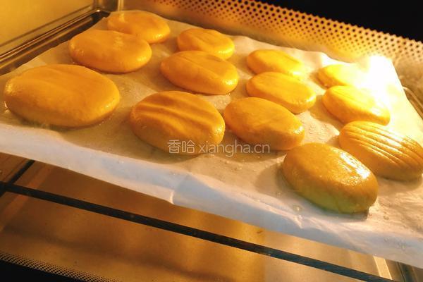 南瓜豆沙饼＊烤箱版＊的做法图解9