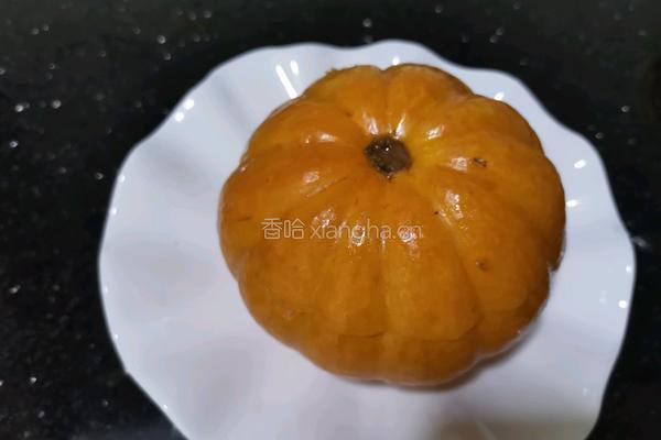 南瓜蒸鸡蛋的做法图解2