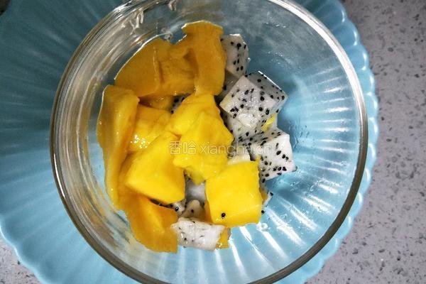 牛奶西米水果捞的做法图解9