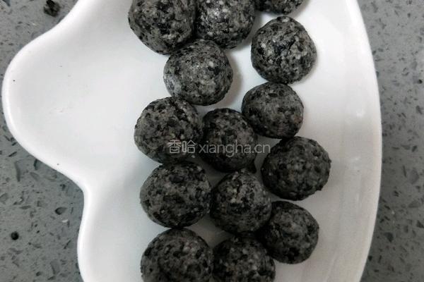 黑芝麻馅的做法图解14