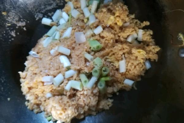 酱油炒饭的做法图解8