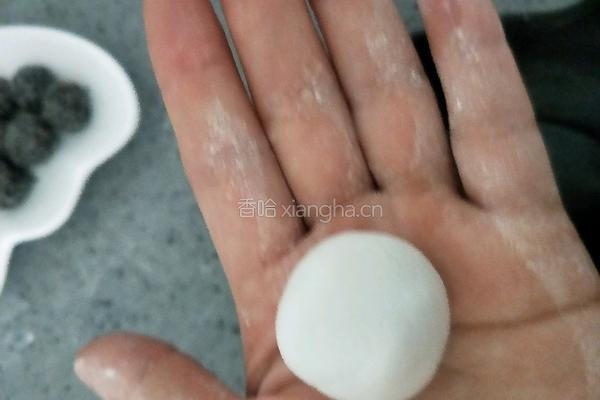 黑芝麻汤圆的做法图解4