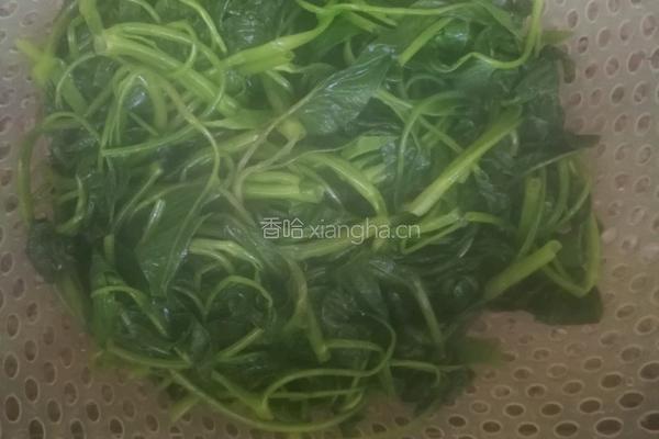 凉拌空心菜的做法图解4