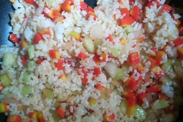 辣酱蛋炒饭的做法图解8