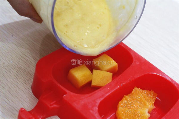 水果酸奶冰棒的做法图解4