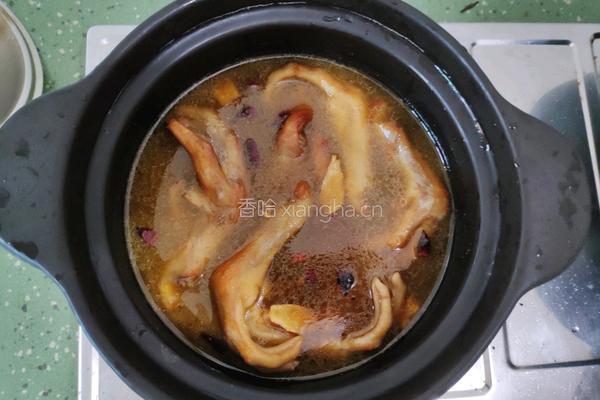 十三香卤鸭脚的做法图解4