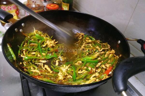 鸡肉丝炒青椒的做法图解8
