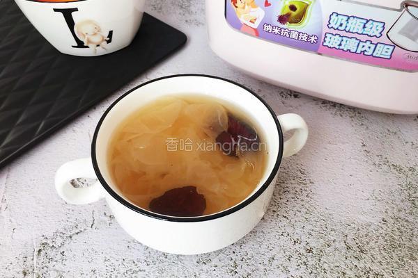 红枣银耳汤的做法图解10