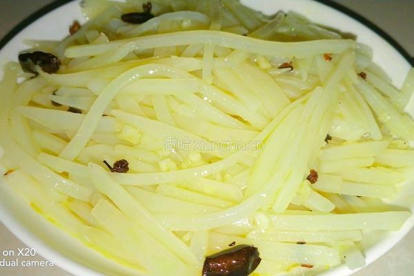 凉拌土豆丝的做法图解7