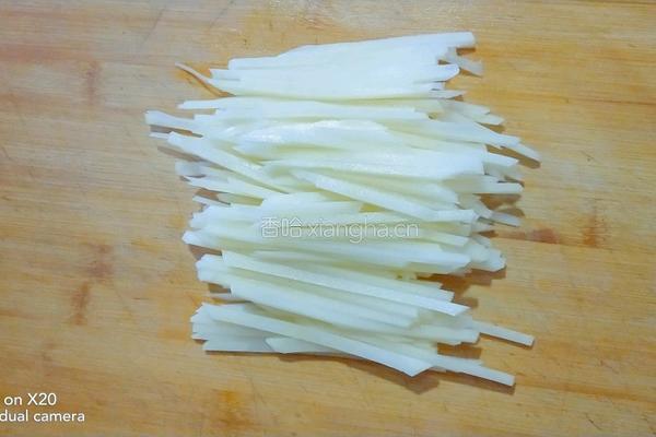凉拌土豆丝的做法图解2