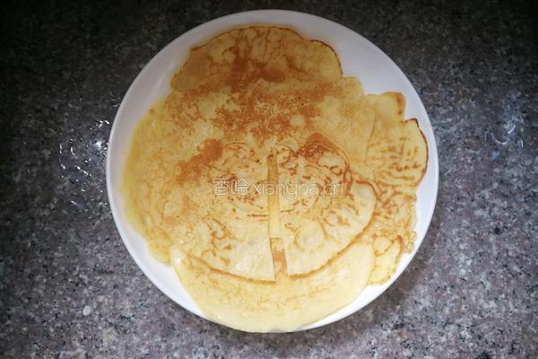奶香鸡蛋饼的做法图解5