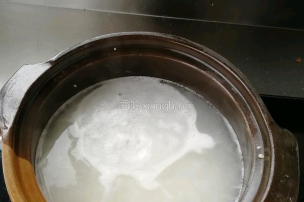 香菇火腿粥的做法图解1