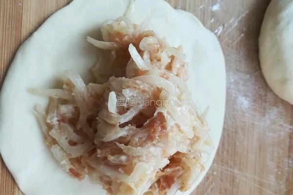 白萝卜肉馅儿饼的做法图解7