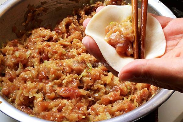 夏季祛湿 冬瓜猪肉馅儿饺子的做法图解7