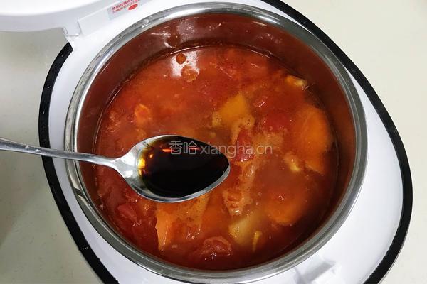 番茄土豆牛腩汤的做法图解11