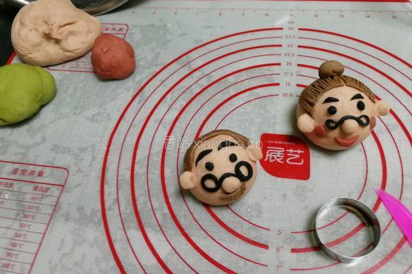 中式生日花糕的做法图解2