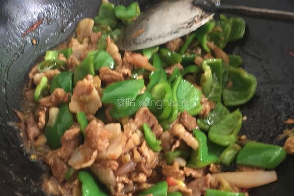 青椒炒肉片的做法图解8