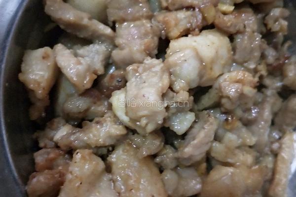 红薯蒸肉丁的做法图解17