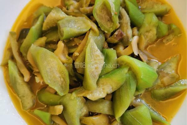 丝瓜炒榨菜的做法图解8