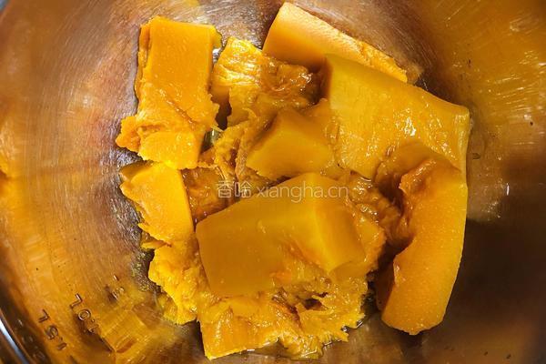 南瓜糯米薯片饼的做法图解4
