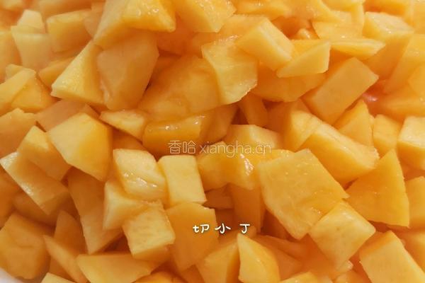 黄桃酱的做法图解4