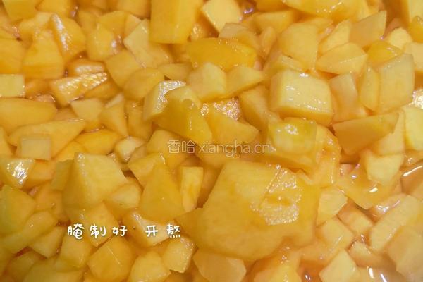 黄桃酱的做法图解6