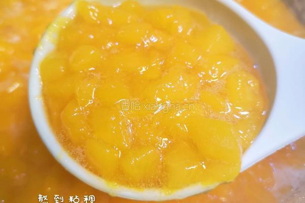 黄桃酱的做法图解7
