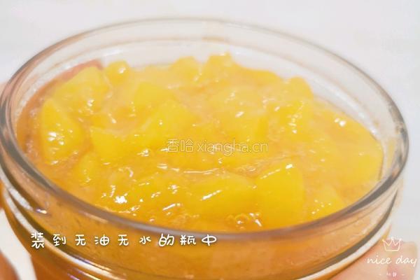 黄桃酱的做法图解9