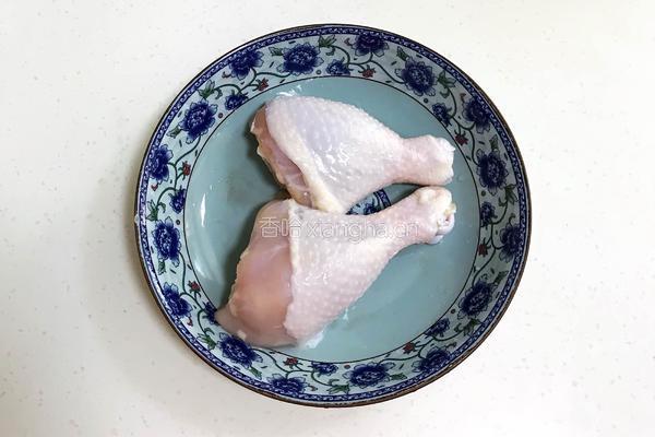 虫草花蒸鸡腿的做法图解3
