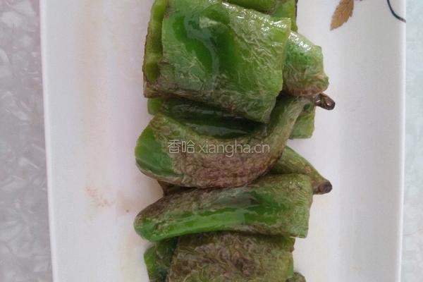 家常虎皮尖椒的做法图解6