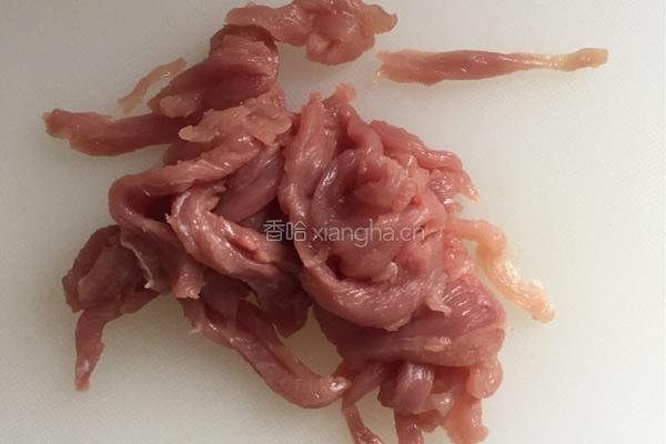 史上最嫩茭白肉丝的做法图解4