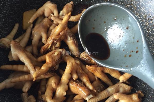 卤鸡爪的做法图解6