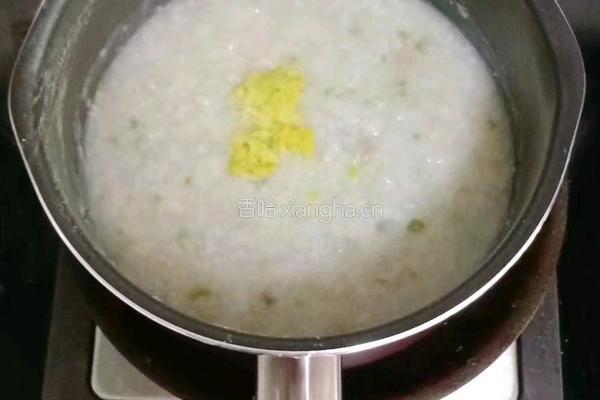 猪肉白菜粥 (宝宝辅食）的做法图解9
