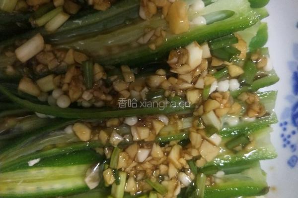 凉拌秋葵